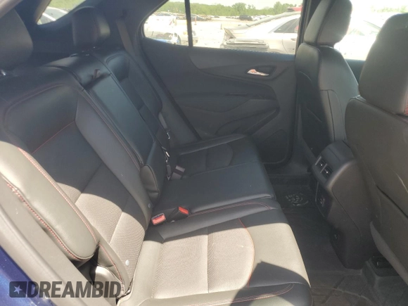 2023 Chevrolet Equinox RS with VIN 3GNAXWEG9PL102488, listed as a Copart auction lot 56200615 with 47,826 mi miles and Salvage title. Bid and sale history available at DreamBid. Image 11.