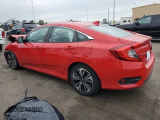2016 Honda Civic EX-T with VIN 2HGFC1F36GH648281, listed as a Copart auction lot 58599385 with 131,145 mi miles and Salvage title. Bid and sale history available at DreamBid. Image 2.
