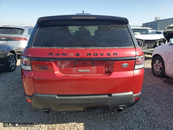 2016 Land Rover Range Rover Sport V8 Dynamic with VIN SALWR2EF6GA577489, listed as a Copart auction lot 43272955 with 117,914 mi miles and Clean Title. Bid and sale history available at carsss.com. Image 6.