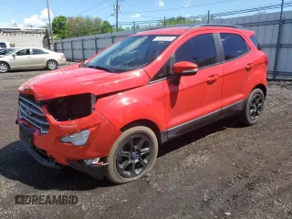 2019 Ford EcoSport SE z VIN MAJ3S2GE8KC272338, wystawiony jako Copart lot #55595655 z przebiegiem 90 253 mil mil oraz Szkody całkowita. Historia ofert i sprzedaży dostępna na DreamBid. Obrazek 1.