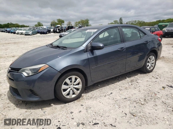 2016 Toyota Corolla L with VIN 2T1BURHE6GC683792, listed as a Copart auction lot 57605335 with 224,540 mi miles and Salvage title. Bid and sale history available at DreamBid. Image 1.