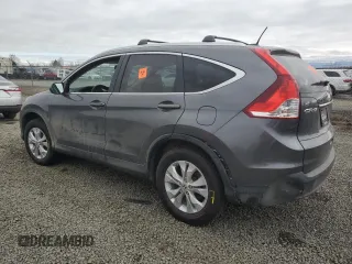 2013 Honda CR-V EX-L with VIN 2HKRM4H77DH655799, listed as a Copart auction lot 48250205 with Not Provided miles and Salvage Title. Bid and sale history available at carsss.com. Image 2.