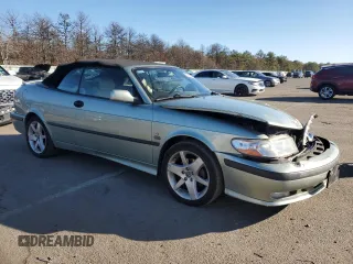 2002 Saab 9-3 SE with VIN YS3DF78K027001621, listed as a Copart auction lot 45478435 with 80,701 mi miles and Salvage Title. Bid and sale history available at carsss.com. Image 4.