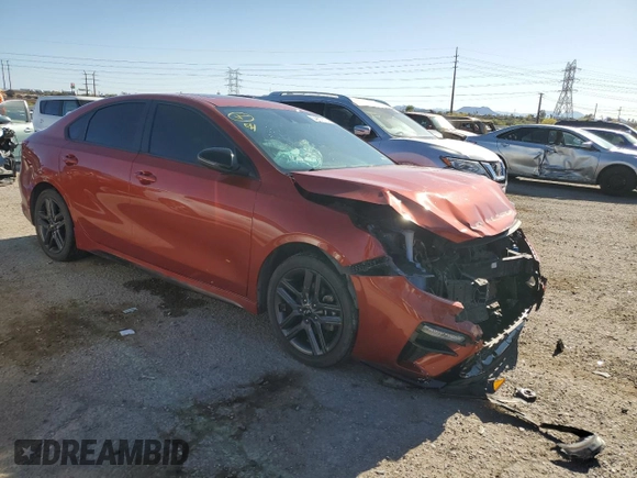 2021 Kia Forte GT-Line с VIN 3KPF34ADXME326721, выставлен на аукционе Copart как лот 54167215 с пробегом 119 768 миль миль и Списание • Salvage title. История ставок и продаж доступна на DreamBid. Изображение 4.