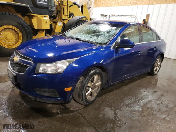 2013 Chevrolet Cruze 1LT with VIN 1G1PC5SBXD7233388, listed as a Copart auction lot 48395005 with 193,088 mi miles and Salvage Title. Bid and sale history available at carsss.com. Image 1.