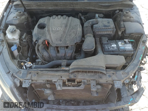 2014 Kia Optima LX with VIN 5XXGM4A73EG287880, listed as a Copart auction lot 61608025 with 130,624 mi miles and Salvage title. Bid and sale history available at DreamBid. Image 11.
