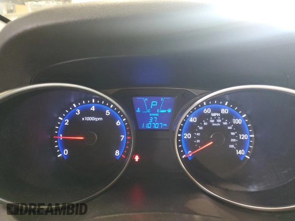 2011 Hyundai Tucson Limited with VIN KM8JUCAC2BU251936, listed as a Copart auction lot 55479205 with 110,707 mi miles and Clean Title. Bid and sale history available at DreamBid. Image 9.