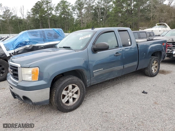 2011 GMC Sierra 1500 SLE with VIN 1GTR2VE38BZ303771, listed as a Copart auction lot 87660735 with 181,793 mi miles and Salvage Title. Bid and sale history available at carsss.com. Image 1.
