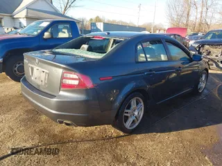 2007 Acura TL with VIN 19UUA66287A003714, listed as a IAAI auction lot 41490326 with 1 mi miles. Bid and sale history available at carsss.com. Image 4.