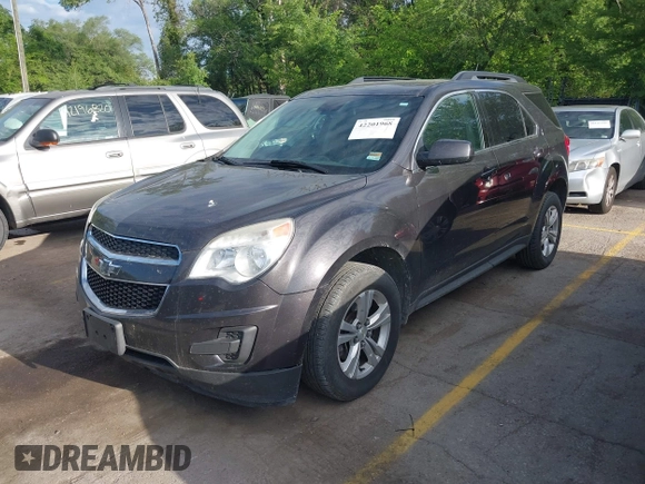 2015 Chevrolet Equinox LT with VIN 2GNALBEK4F6158883, listed as a IAAI auction lot 42201968 with 174,883 mi miles and . Bid and sale history available at DreamBid. Image 2.