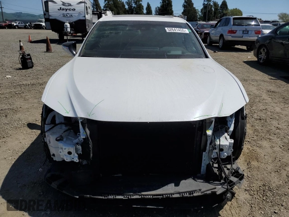2022 Lexus ES 350 F Sport with VIN 58AGZ1B13NU112893, listed as a Copart auction lot 52641455 with 52,403 mi miles and Salvage title. Bid and sale history available at DreamBid. Image 5.