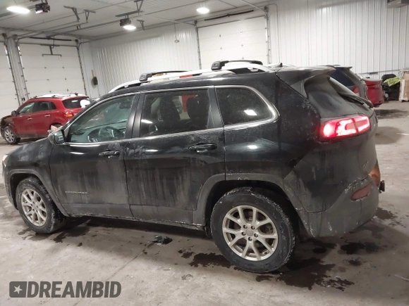 2018 Jeep Cherokee Latitude Plus with VIN 1C4PJMLB2JD531064, listed as a IAAI auction lot 41539824 with 197,548 mi miles. Bid and sale history available at carsss.com. Image 14.