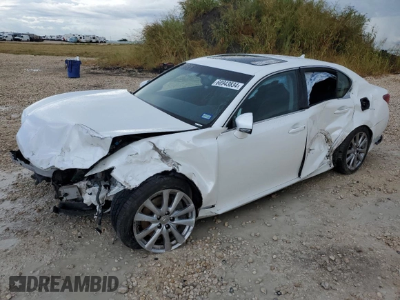 2013 Lexus GS 350 with VIN JTHBE1BL4D5020640, listed as a Copart auction lot 68943834 with 89,581 mi miles and Salvage Title. Bid and sale history available at DreamBid. Image 1.