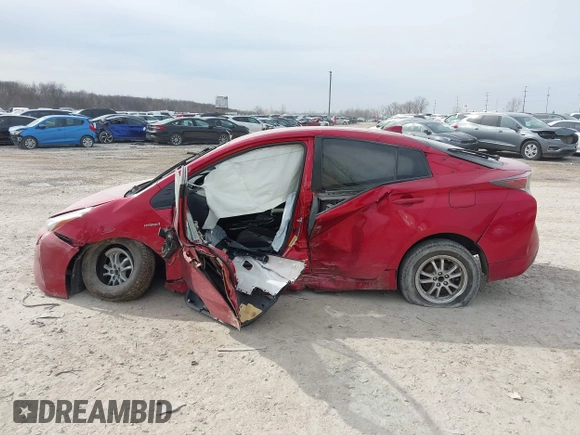 2016 Toyota Prius Four with VIN JTDKARFU4G3509764, listed as a IAAI auction lot 41790044 with 106,037 mi miles. Bid and sale history available at carsss.com. Image 14.