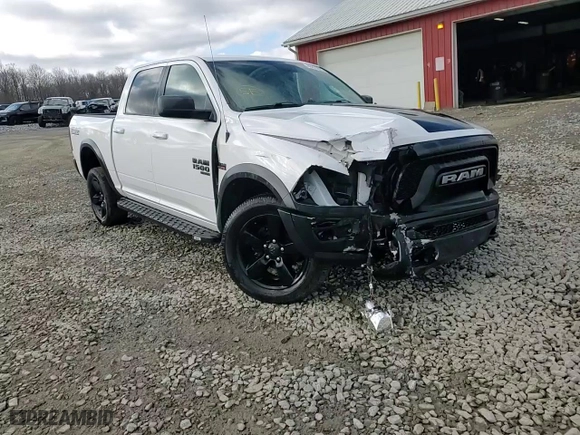 2019 Ram 1500 Classic Big Horn with VIN 1C6RR7LT8KS714887, listed as a Copart auction lot 48855815 with 77,214 mi miles and Salvage Title. Bid and sale history available at carsss.com. Image 14.