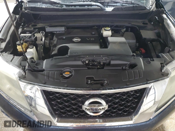 2013 Nissan Pathfinder SL z VIN 5N1AR2MN7DC647071, wystawiony jako Copart lot #54977195 z przebiegiem 118 381 mil mil oraz Czysty tytuł • Clean title. Historia ofert i sprzedaży dostępna na DreamBid. Obrazek 12.