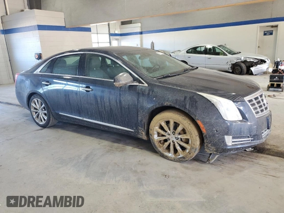 2014 Cadillac XTS Luxury with VIN 2G61M5S35E9161635, listed as a Copart auction lot 46512185 with 136,270 mi miles and Clean Title. Bid and sale history available at DreamBid. Image 4.