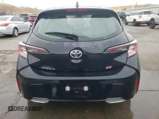 2020 Toyota Corolla Hatchback SE with VIN JTND4RBEXL3075483, listed as a Copart auction lot 77791023 with 30,500 mi miles. Bid and sale history available at carsss.com. Image 6.
