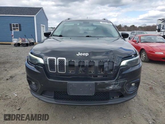2019 Jeep Cherokee Latitude Plus with VIN 1C4PJMLB9KD191316, listed as a Copart auction lot 49441065 with 181,348 mi miles and Salvage Title. Bid and sale history available at carsss.com. Image 5.