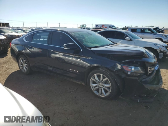 2017 Chevrolet Impala LT with VIN 2G1105SA3H9154543, listed as a Copart auction lot 47993825 with 205,339 mi miles and Salvage Title. Bid and sale history available at DreamBid. Image 4.