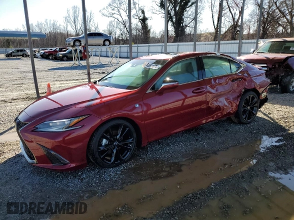 2024 Lexus ES 300h with VIN 58ABA1C19RU037316, listed as a Copart auction lot 45528675 with Not provided miles and Non repairable. Bid and sale history available at DreamBid. Image 1.