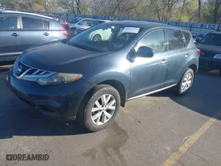 2011 Nissan Murano LE with VIN JN8AZ1MW7BW180502, listed as a IAAI auction lot 42012620 with 169,794 mi miles. Bid and sale history available at carsss.com. Image 2.