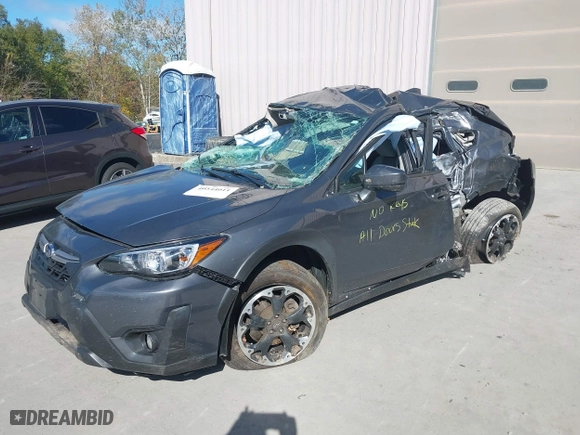 2023 Subaru Crosstrek Premium with VIN JF2GTAPC7PH228425, listed as a IAAI auction lot 40544011 with 24,997 mi miles. Bid and sale history available at carsss.com. Image 2.