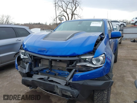 2018 Chevrolet Colorado 4WD ZR2 with VIN 1GCGTEEN7J1208489, listed as a IAAI auction lot 41314735 with 27,600 mi miles. Bid and sale history available at carsss.com. Image 13.