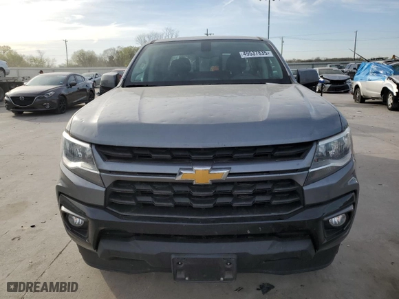2022 Chevrolet Colorado 2WD LT with VIN 1GCGSCEN8N1264471, listed as a Copart auction lot 49537835 with 29,268 mi miles and Salvage Title. Bid and sale history available at carsss.com. Image 5.