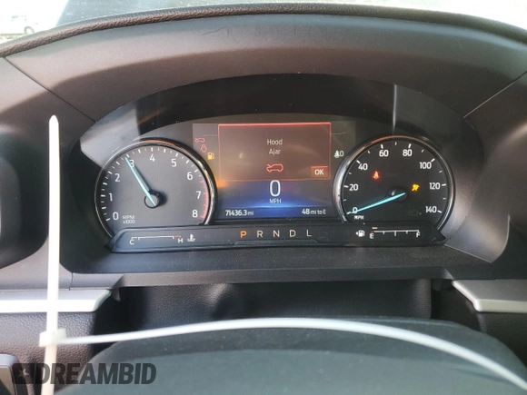 2022 Ford Explorer XLT with VIN 1FMSK8DH7NGA36201, listed as a Copart auction lot 86916034 with 71,436 mi miles and Salvage Title. Bid and sale history available at DreamBid. Image 9.