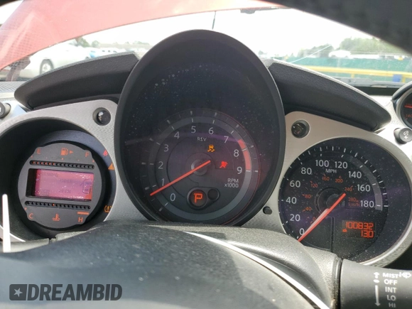 2013 Nissan 370Z Touring z VIN JN1AZ4EH9DM381350, wystawiony jako Copart lot #59375295 z przebiegiem 100 832 mil mil oraz Czysty tytuł • Clean title. Historia ofert i sprzedaży dostępna na DreamBid. Obrazek 9.