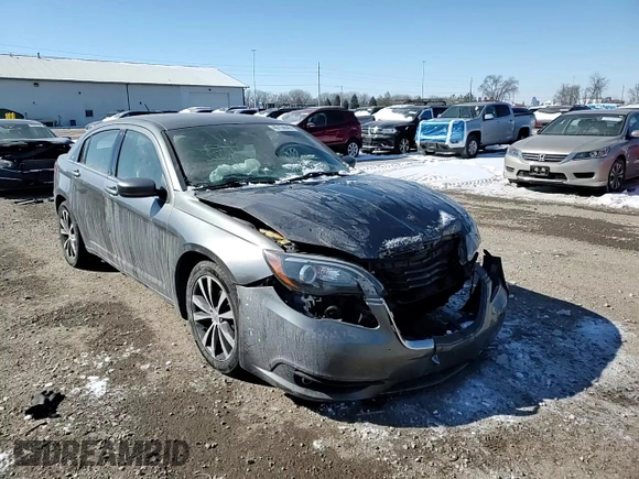 2013 Chrysler 200 Limited with VIN 1C3CCBCG3DN679445, listed as a Copart auction lot 46156645 with 127,788 mi miles and Salvage Title. Bid and sale history available at DreamBid. Image 10.