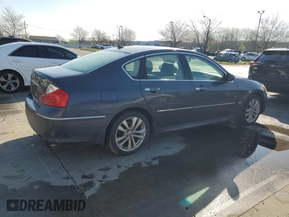 2008 Infiniti M with VIN JNKAY01F68M652818, listed as a Copart auction lot 52622965 with Not provided miles and Salvage title. Bid and sale history available at DreamBid. Image 3.