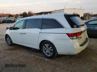 2015 Honda Odyssey EX-L with VIN 5FNRL5H61FB059038, listed as a Copart auction lot 89346485 with 82,963 mi miles and Salvage Title. Bid and sale history available at DreamBid. Image 2.