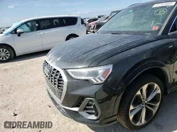 2020 Audi Q3 S line Premium Plus with VIN WA1EECF32L1069775, listed as a Copart auction lot 64753922 with 25,026 mi miles. Bid and sale history available at carsss.com. Image 11.