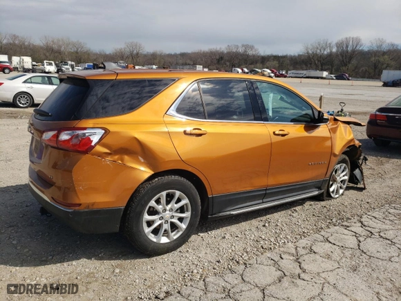 2018 Chevrolet Equinox LT with VIN 2GNAXJEV6J6176237, listed as a Copart auction lot 48617024 with 0 mi miles and Salvage Title. Bid and sale history available at carsss.com. Image 3.