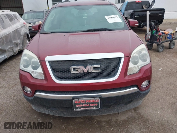 2008 GMC Acadia SLT1 with VIN 1GKEV23778J159734, listed as a IAAI auction lot 42060832 with 144,360 mi miles and . Bid and sale history available at DreamBid. Image 14.