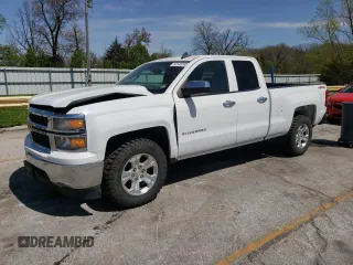 2015 Chevrolet Silverado 1500 LS with VIN 1GCVKPEC3FZ286619, listed as a Copart auction lot 53148765 with 217,253 mi miles and Salvage Title. Bid and sale history available at DreamBid. Image 1.