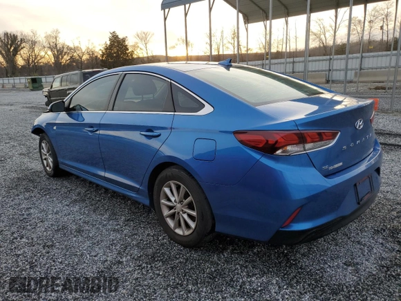 2019 Hyundai Sonata SE with VIN 5NPE24AF9KH768799, listed as a Copart auction lot 45887355 with 99,330 mi miles and Salvage Title. Bid and sale history available at DreamBid. Image 2.