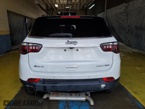 2025 Jeep Compass Limited with VIN 3C4NJDCN0ST509688, listed as a Copart auction lot 63526395 with 38,348 mi miles and Clean title. Bid and sale history available at DreamBid. Image 6.