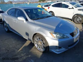 2008 Lexus IS 250 with VIN JTHBK262682066459, listed as a IAAI auction lot 41643393 with 156,091 mi miles. Bid and sale history available at carsss.com. Image 1.