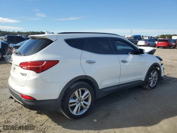 2016 Hyundai Santa Fe Sport with VIN 5XYZWDLA7GG319854, listed as a Copart auction lot 89370805 with NaN miles and Salvage Title. Bid and sale history available at carsss.com. Image 3.