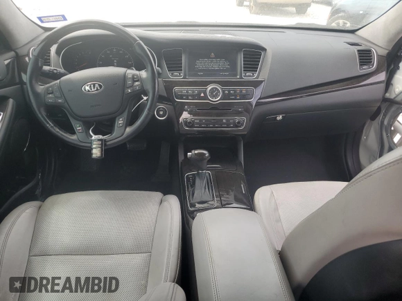 2015 Kia Cadenza Premium with VIN KNALN4D7XF5168752, listed as a Copart auction lot 72571304 with 126,667 mi miles and Salvage Title. Bid and sale history available at carsss.com. Image 8.