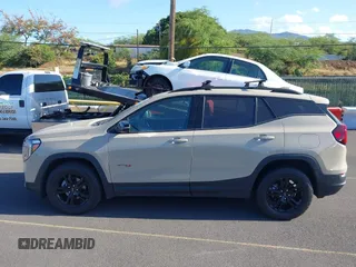 2022 GMC Terrain AT4 with VIN 3GKALYEV9NL259342, listed as a IAAI auction lot 42338407 with 31,590 mi miles and . Bid and sale history available at DreamBid. Image 14.