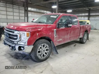 2021 Ford F-350 XL with VIN 1FT8W3BT1MEC66663, listed as a Copart auction lot 50738525 with 84,488 mi miles and Salvage title. Bid and sale history available at DreamBid. Image 1.