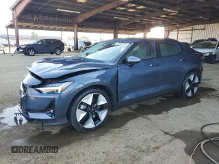 2023 Polestar 2 with VIN YSMED3KA0PL121206, listed as a Copart auction lot 84714814 with 40,157 mi miles and Clean Title. Bid and sale history available at carsss.com. Image 1.