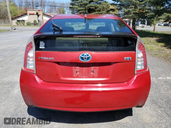 2013 Toyota Prius One with VIN JTDKN3DUXD5647006, listed as a Copart auction lot 54238915 with 147,108 mi miles and Salvage Title. Bid and sale history available at carsss.com. Image 6.