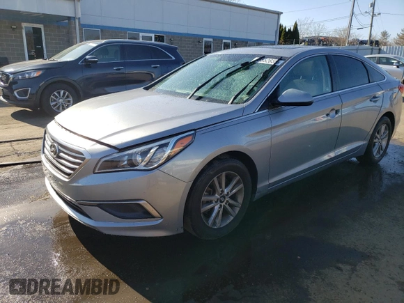 2016 Hyundai Sonata 2.4L with VIN 5NPE24AF3GH289317, listed as a Copart auction lot 53552655 with 96,251 mi miles and Salvage Title. Bid and sale history available at carsss.com. Image 1.