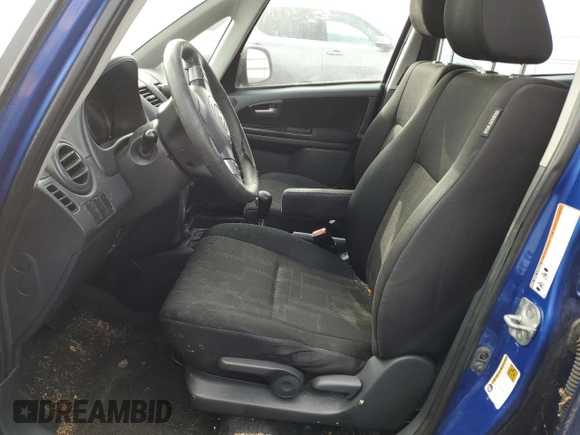 2012 Suzuki SX4 LE with VIN JS2YC5A35C6303573, listed as a Copart auction lot 84844564 with 0 mi miles and Clean Title. Bid and sale history available at carsss.com. Image 7.
