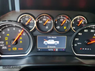 2019 Chevrolet Silverado 1500 LT with VIN 3GCUYDED6KG105959, listed as a Copart auction lot 84004974 with 162,766 mi miles and Salvage Title. Bid and sale history available at carsss.com. Image 9.